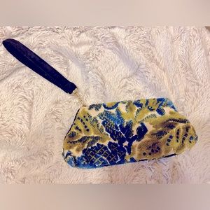 Vintage Offhand Designs Velvety Nina Clutch